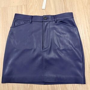 Susan Monaco Purple Mini Skirt